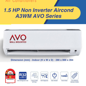1.5 HP ACSON AVO SERIES NON INVERTER AIR CONDITIONER MODEL A3WM15N